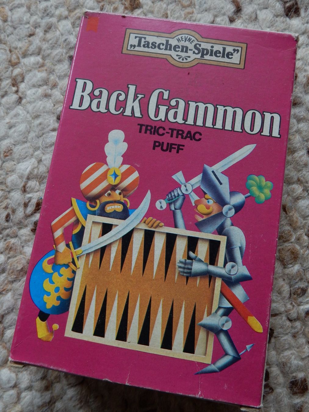 Spiele: Reyne Taschen-Spiel Backgammon Tric-Trac Puff – Gebraucht aus Jona von JOberg_25 1