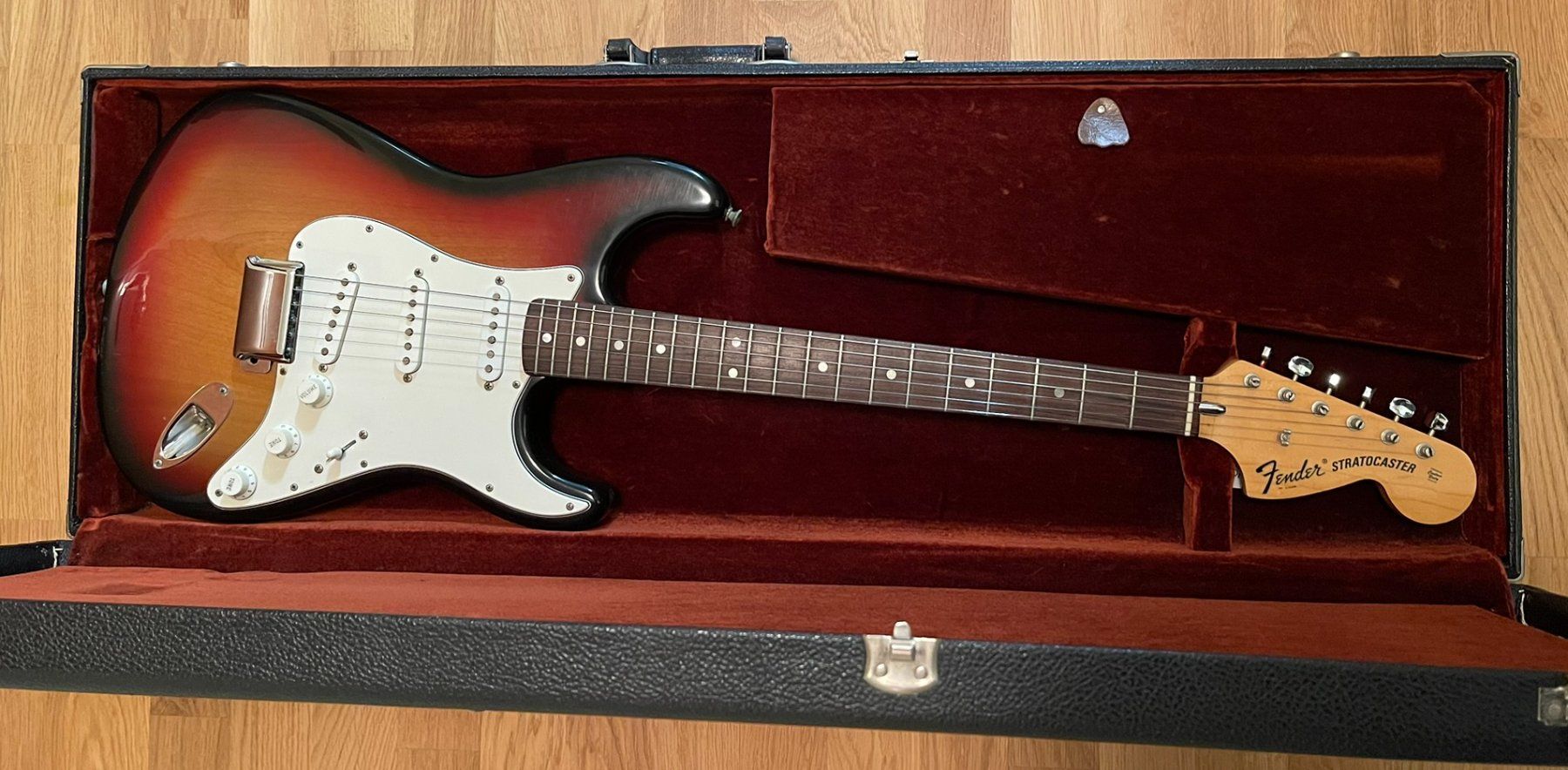 Fender Musikinstrumente: Original FENDER STRATOCASTER USA 1973 – Gebraucht aus Frenkendorf von Yard-Sale-2000 1