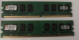Kingston KVR 4GB (2x2GB) DDR2 RAM Kit