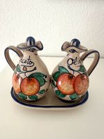 Essig & Öl Set, Handbemalt – original aus Sizilien