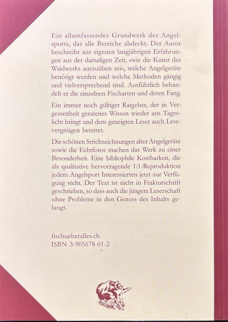 Libri: Fellner Gustav, Der Angelsport – Nuovo (secondo la descrizione) da Sarnen venduto da Livres 1