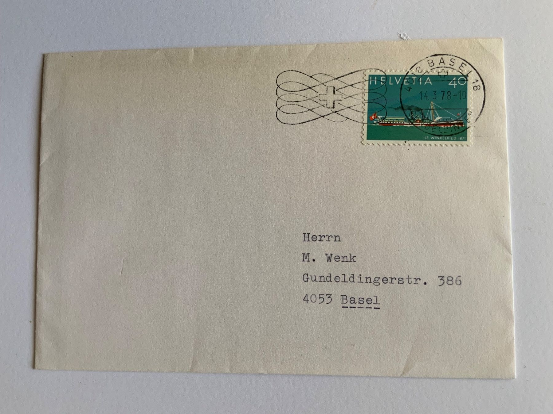 Tutti i francobolli: 6 div. Briefe, 1956 bis 1998 – Usato da Basel venduto da Smilli24 6