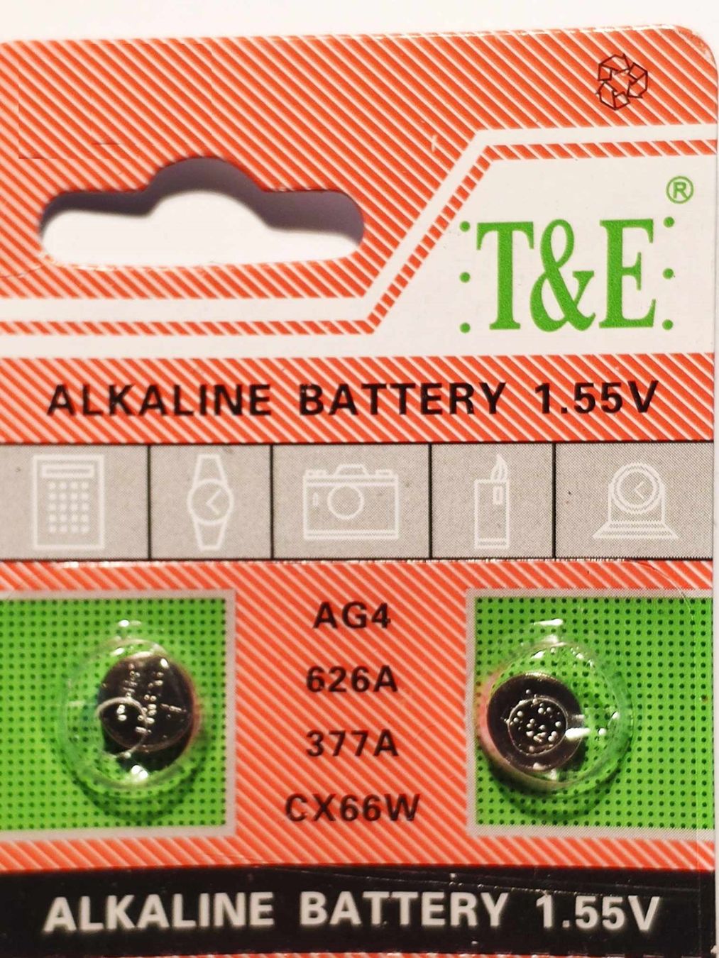 Caricatori & Batterie: 2x battery LR626 LR66 377  AG4 1,5V Extrastar sihe code list – Nuovo e nell'imballaggio originale da Minusio venduto da graziano11