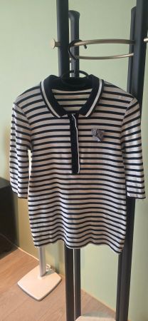 Marccain Poloshirt, gestreift, Gr. 36