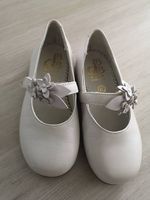Mädchen Leder Schuhe weiss Grösse 26 NEU/ungetragen