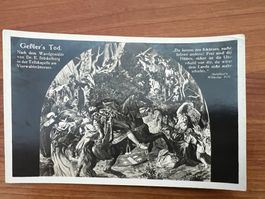 AK  Gesslers Todspez. Stempel Chalt Axenfels    (G2199)