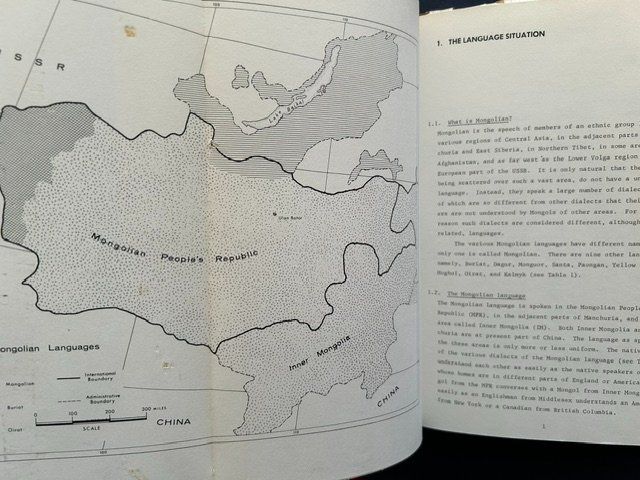 Libri: Mongolian Language Handbook, Nicholas Poppe – Usato da Bern venduto da oregonzwei 4