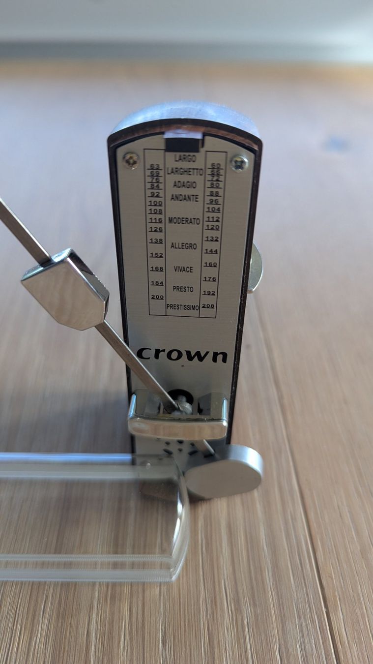 Strumenti musicali: Métronome mécanique – Nuovo (secondo la descrizione) da Neuchâtel venduto da tagtag02