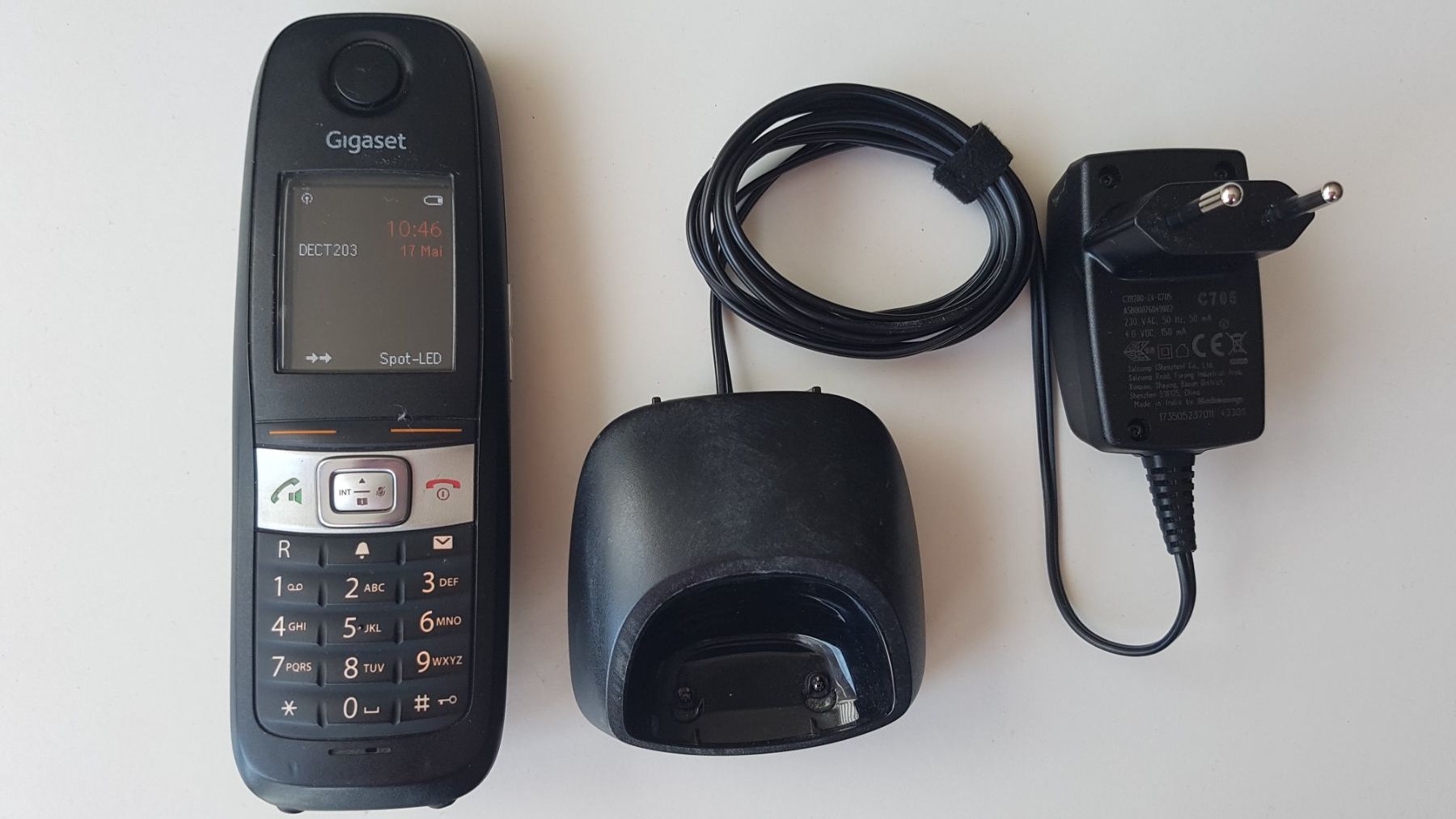 Gigaset Telefoni: Gigaset E630HX DECT/CAT-iq Universal Mobilteil – Usato da Boll venduto da Dajufa 9
