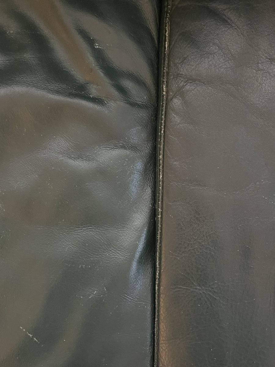 Divani: Echtleder Sofa Dunkelgrün – Usato da Wollerau venduto da sab_6j7r 4