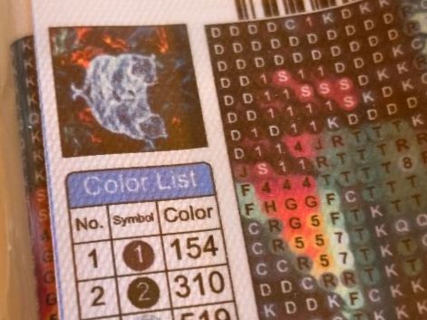Bastelsets: DIAMOND PAINTING TIGER – Neu und originalverpackt aus Dintikon von bonita099