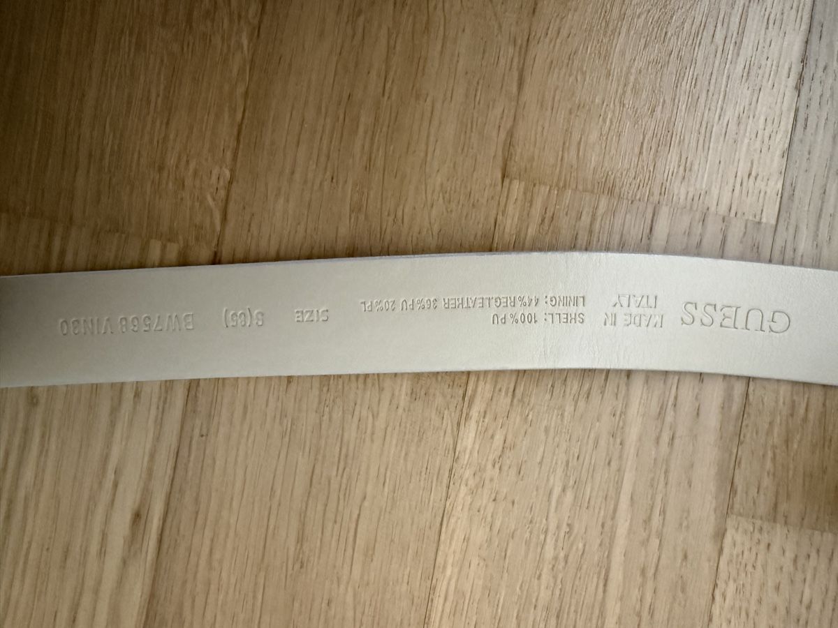 Guess Cinture: Guess Damengürtel, creme-weiss, Grösse S – Usato da Hägendorf venduto da Mocca72 2