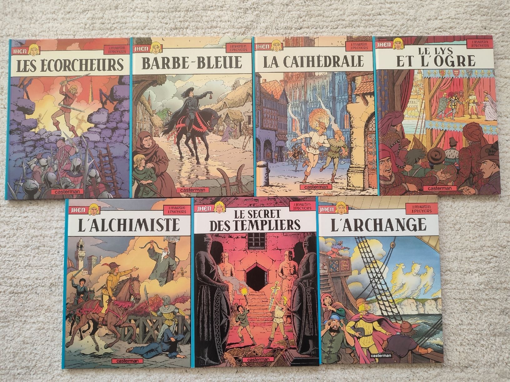 Fumetti: 7 BD JHEN tome 3 à 9 tout EO – Usato da Bougy-Villars venduto da Vogue