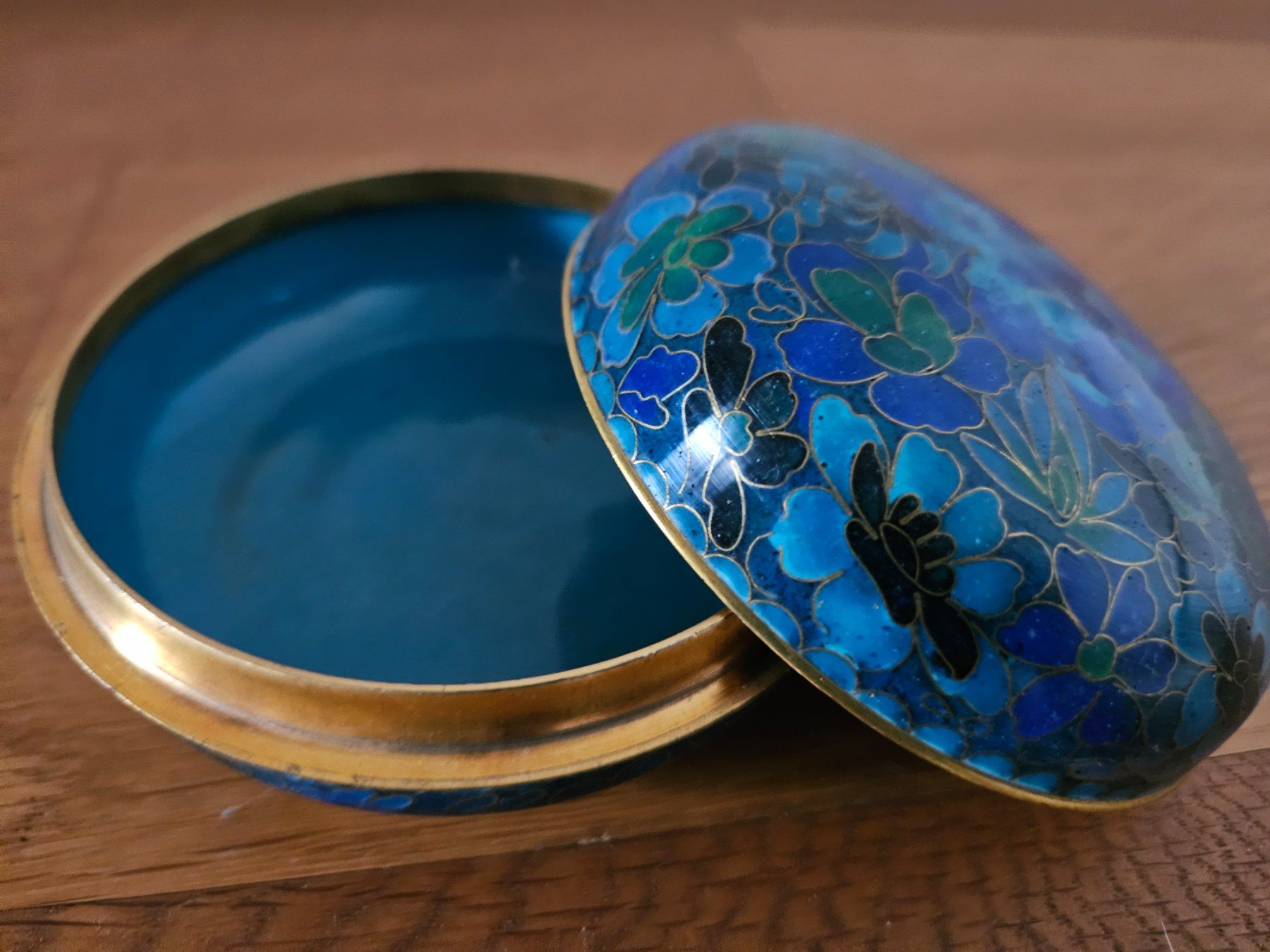 Alle Dekorationen: Cloisonné Schmuckdose Dose Box Schatulle Deko Email Büchse – Gebraucht aus Birmensdorf ZH von Wendepunkt... 6
