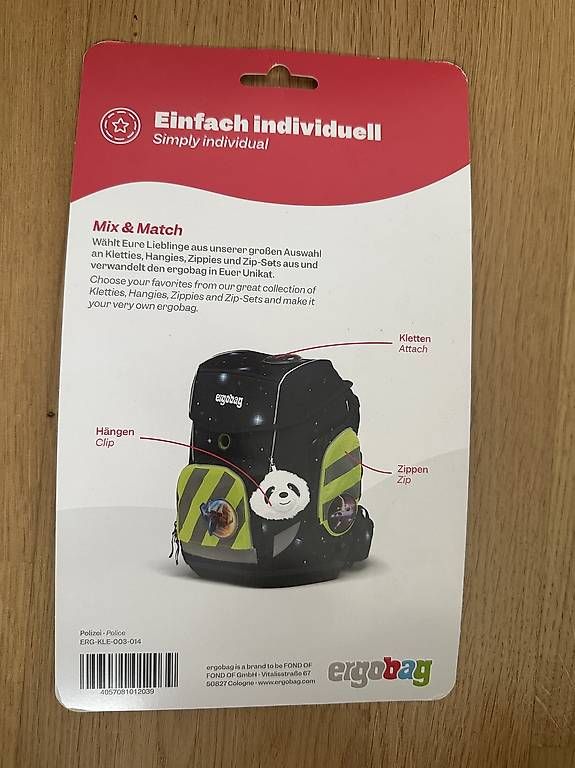 Kindertaschen: Kletties Ergobag Polizei – Gebraucht aus Luzern von kaktus017 1
