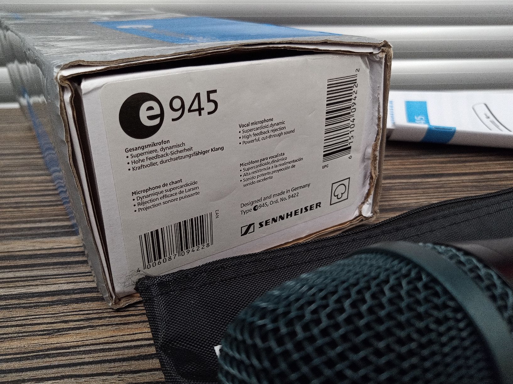 Sennheiser Microfoni: Sennheiser e945 Gesangsmikrofon / Mikrofon  – Usato da Reiden venduto da Zofi-Brocki 2