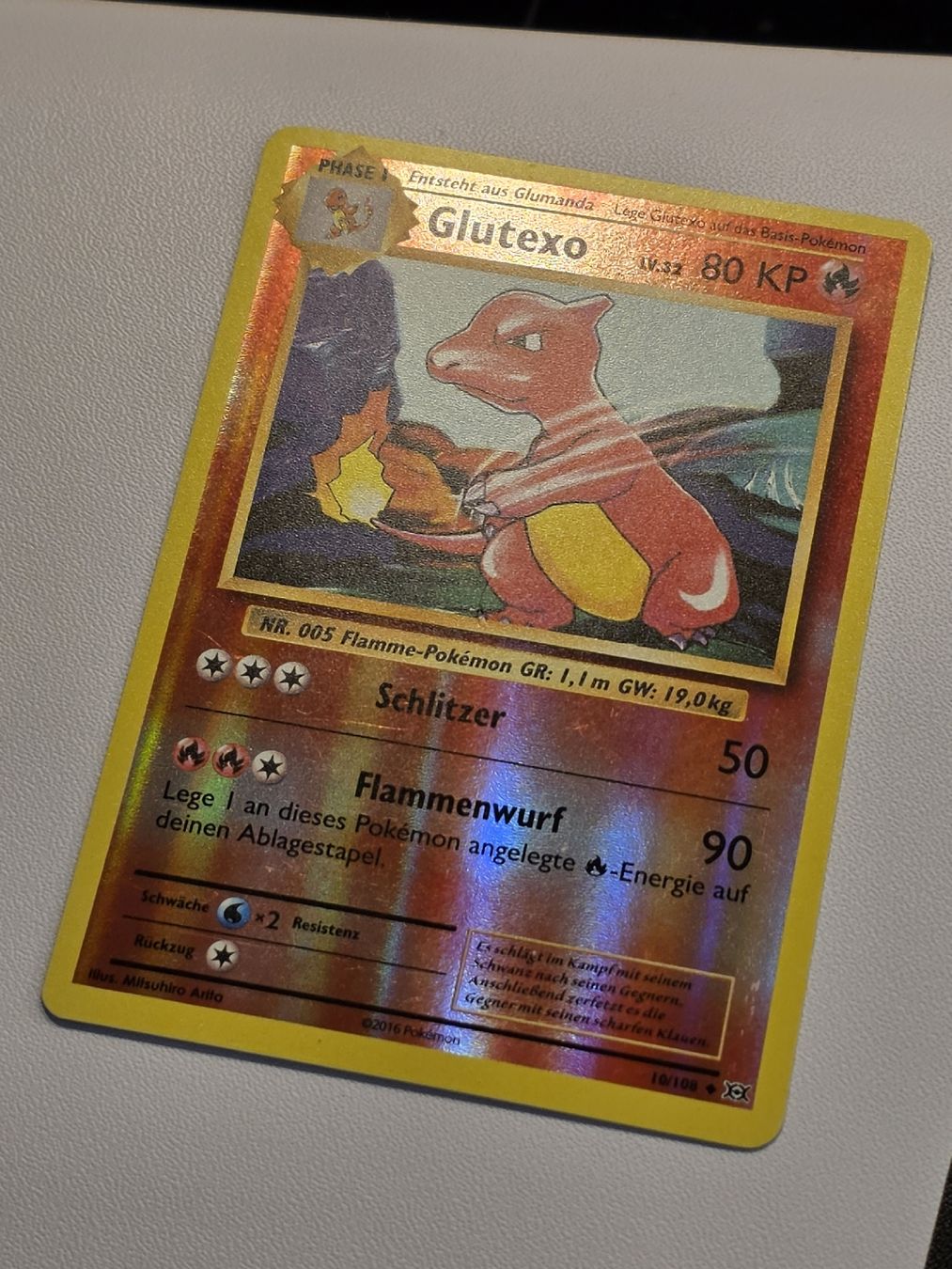 Pokémon Carte collezionabili: Glutexo 10/108 Pokémon XY Evolutions DE 🔥 Reverse Holo – Nuovo (secondo la descrizione) da Basel venduto da DunklesSchiggy 1