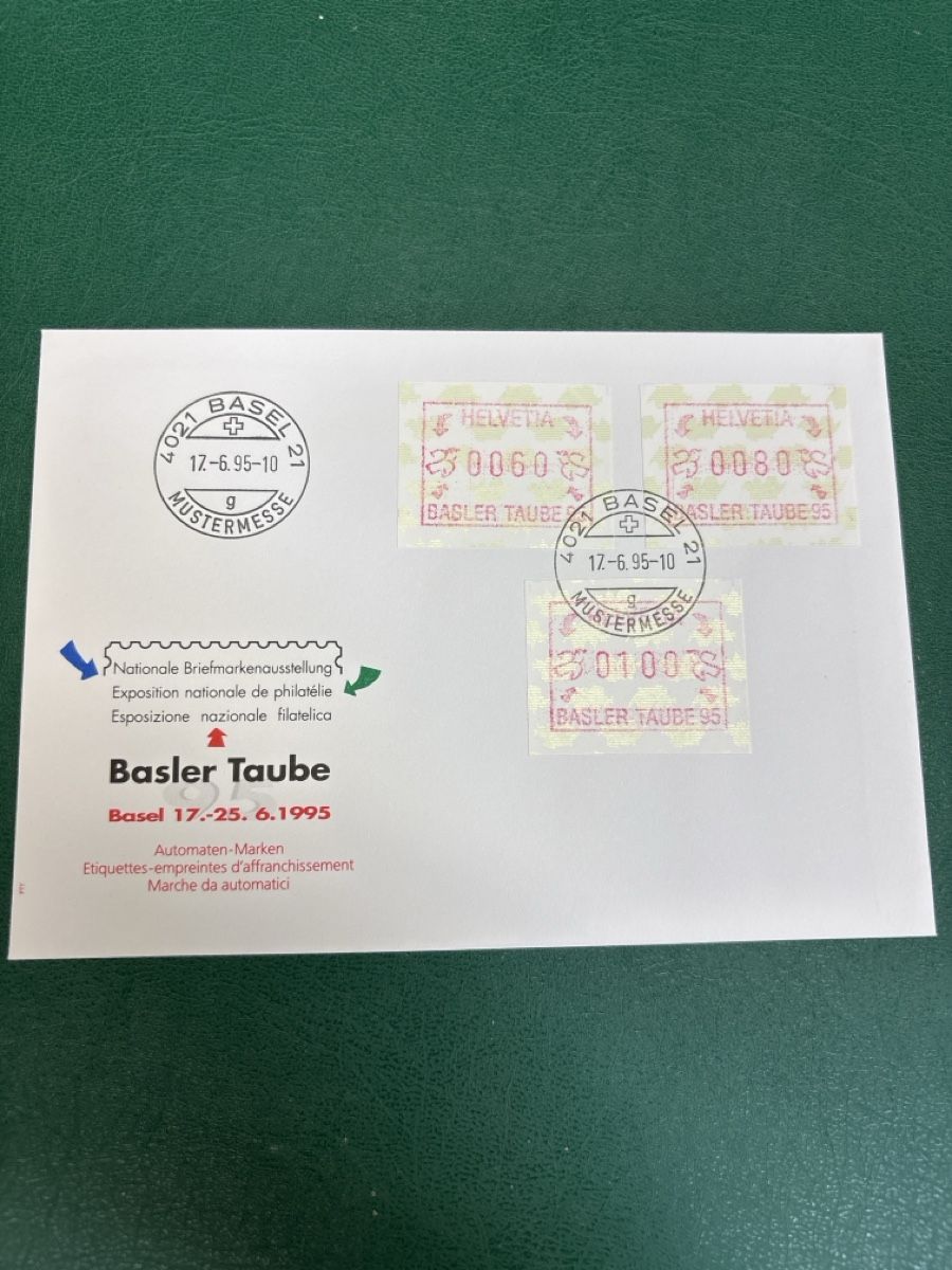Buste & buste per spedizione: Enveloppe timbre Basler Taube 1995 – Nuovo (secondo la descrizione) da Cottens FR venduto da seb988