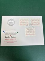 Enveloppe timbre Basler Taube 1995