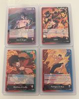 OP TCG Sammelbundle – 4× Charakter Karten