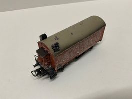Märklin, 320 S, Antiker Güterwagen, Zustand schlecht