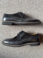Neue Navyboot Leder Damenschuhe, Gr. 38/UK5, grey/black