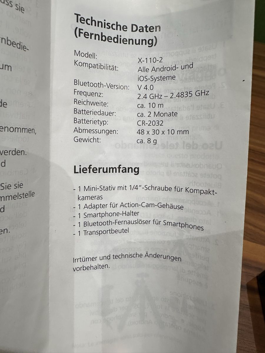 Stative & Köpfe: Dreibeinstativ Intertronic FlexPro – Neu und originalverpackt aus Zürich von renba1 5