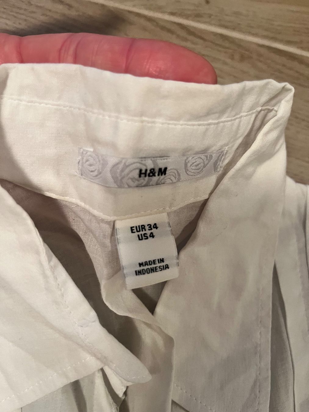 H&M Camicette: weisse Bluse, Grösse 34 – Usato da Lugano venduto da sweetyd84 4