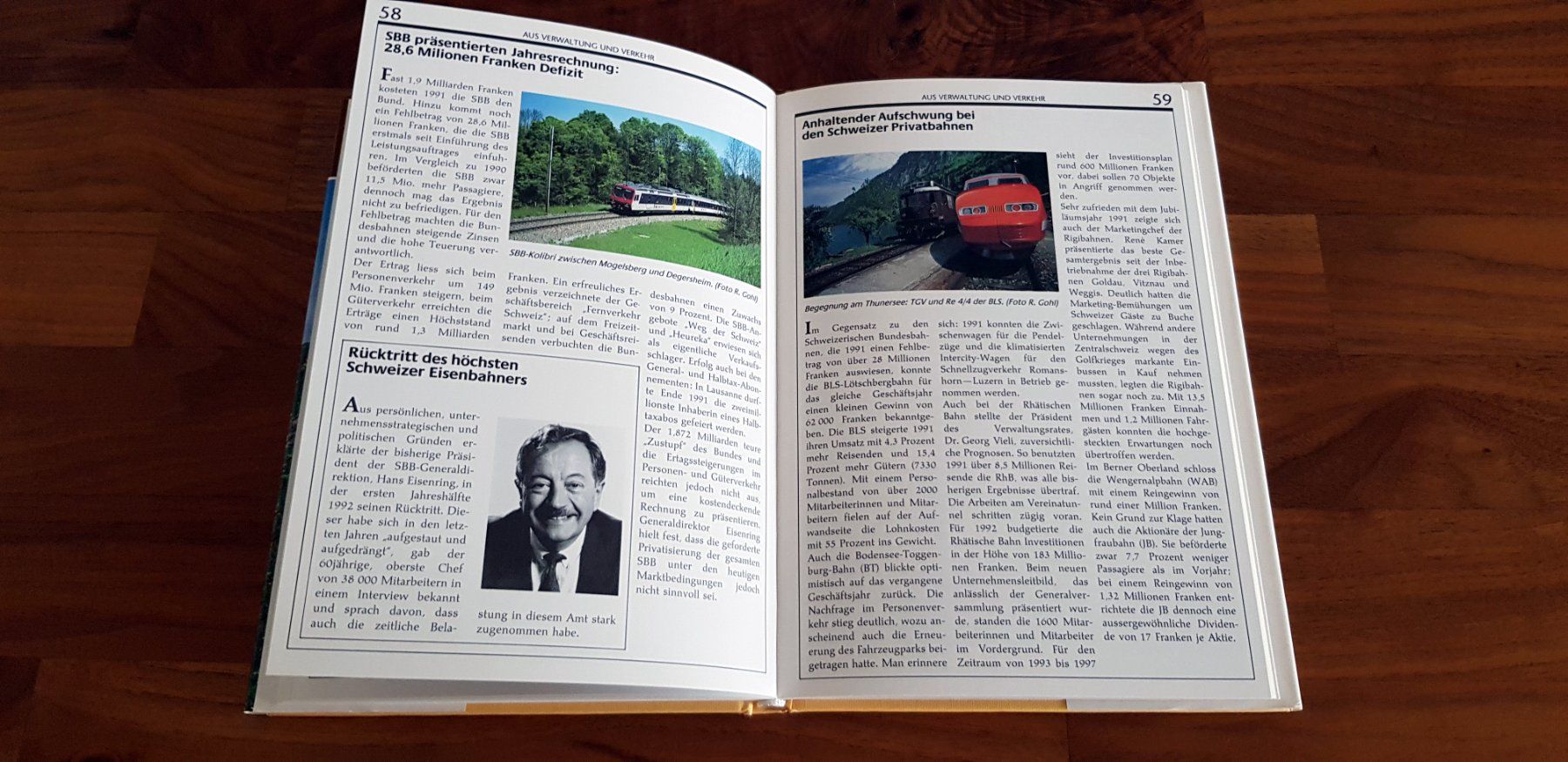 Libri: Eisenbahn Jahrbuch 1992 Schweiz – Usato da Birrwil venduto da dirtyoldtown 6