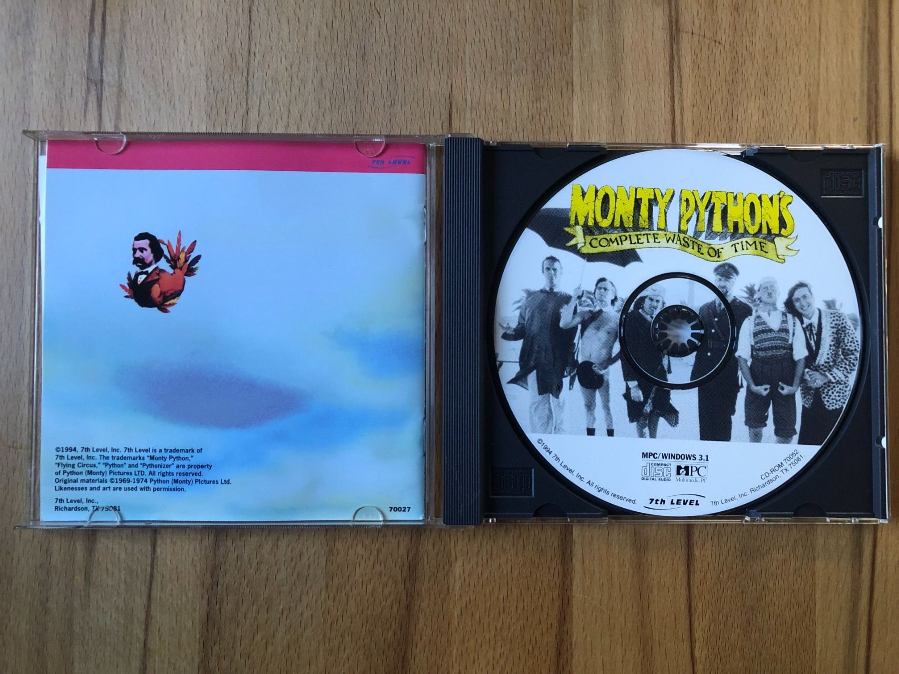 CD & DVD vergini: Monty Python Complete Waste of Time CD-ROM von 1994 – Usato da Basel venduto da sebmac 1