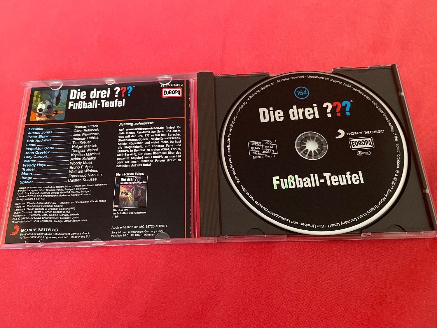 CD: Die drei ??? Fussball Teufel CD – Usato da Dallenwil venduto da and_04 1