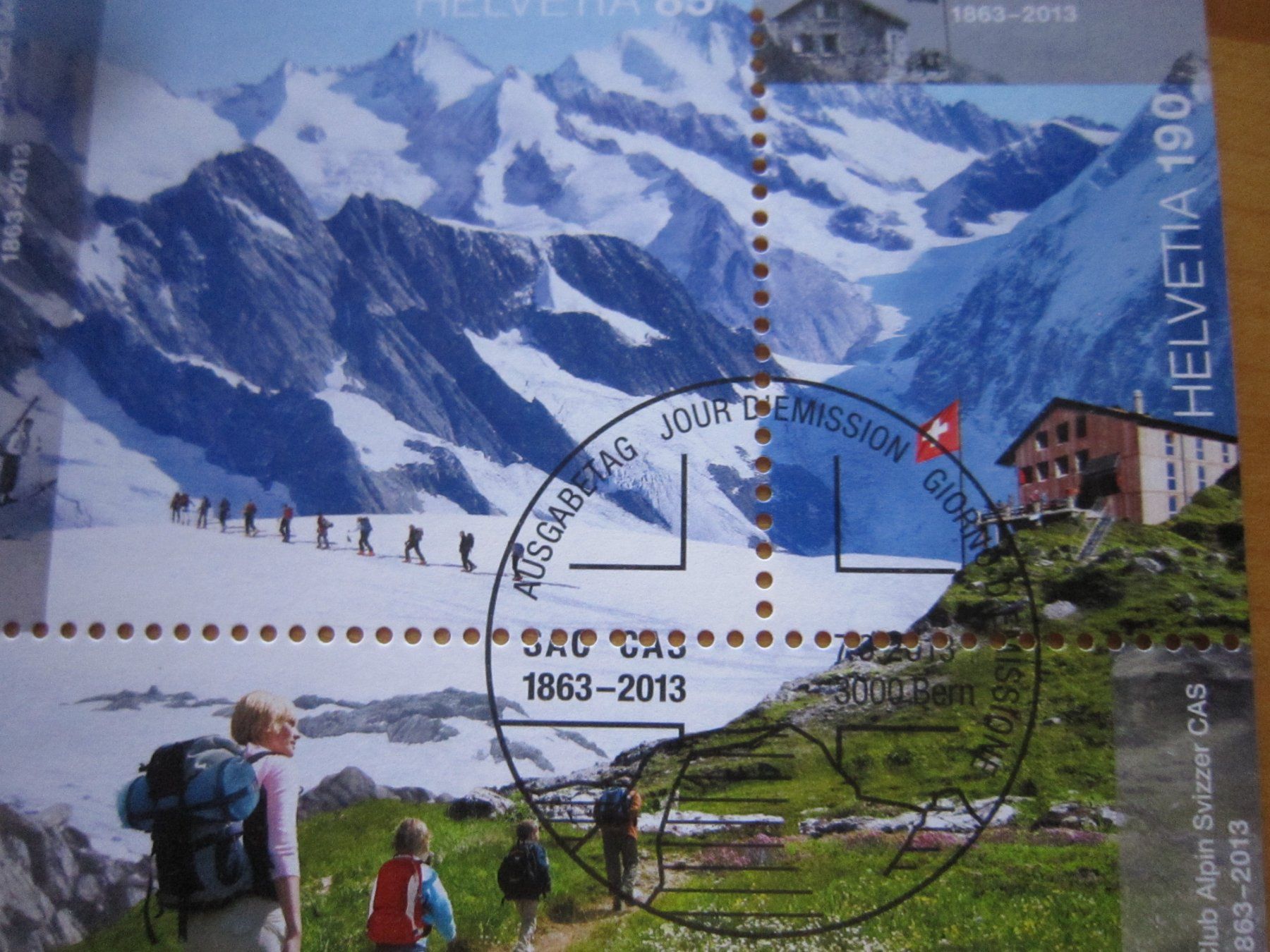 Tous les timbres: 2013 Block CAS ET Stempel – D'occasion à Giubiasco par sal_9j6w 1