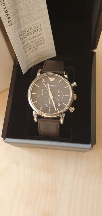 Giorgio Armani Gebrauchte Armani Uhr Armani AR 1734 Mit Zertifikat