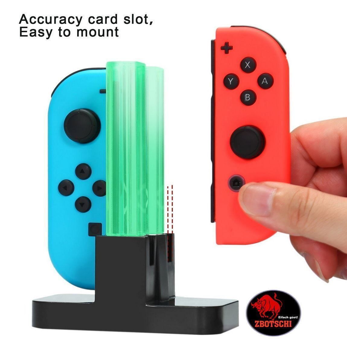 Adattatori & Cavi: Nintendo Switch Joy-Con Ladestation LED Charger Controller – Nuovo e nell'imballaggio originale da Visp venduto da zbotschi 2