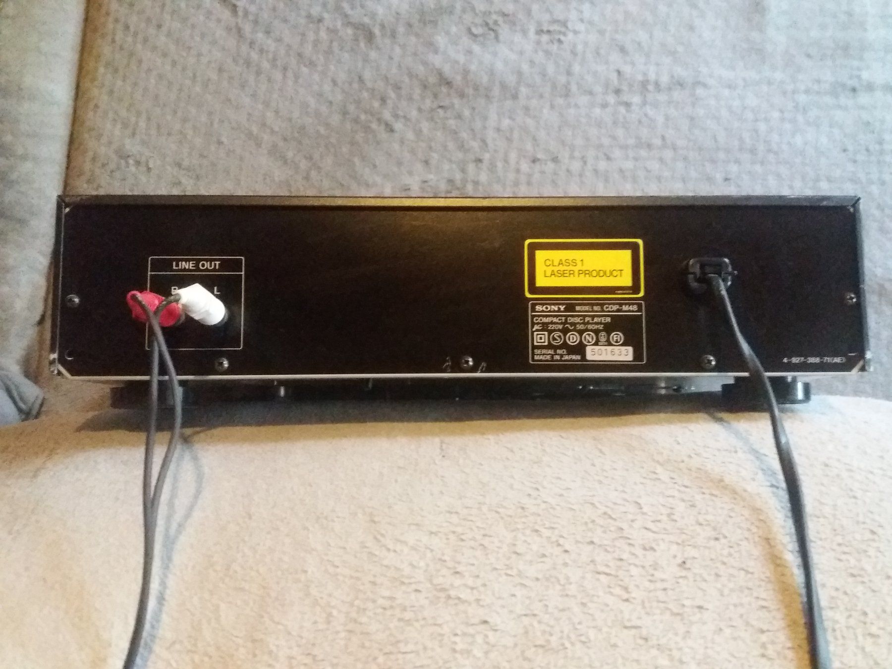 Sony Lettore multimediale & Streamer: Lecteur CD Sony CDP-M48 bon état – Usato da Meyrin venduto da toutatis 4