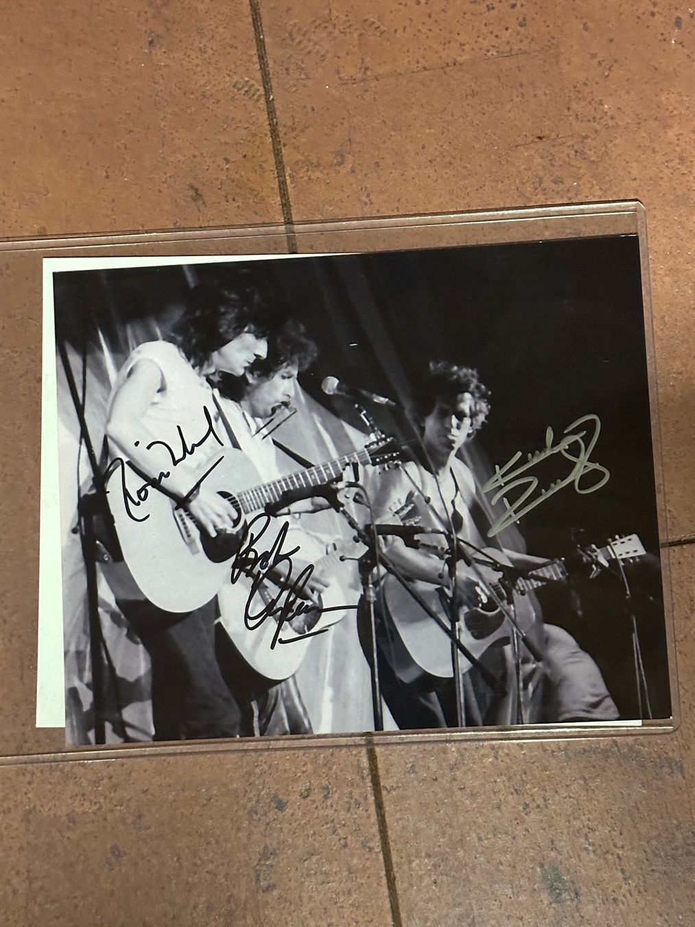 Autogramme: Originalautogramm Bob Dylan  Ronnie Wood+Keith Richards COA – Gebraucht aus rafz von Ttt0071