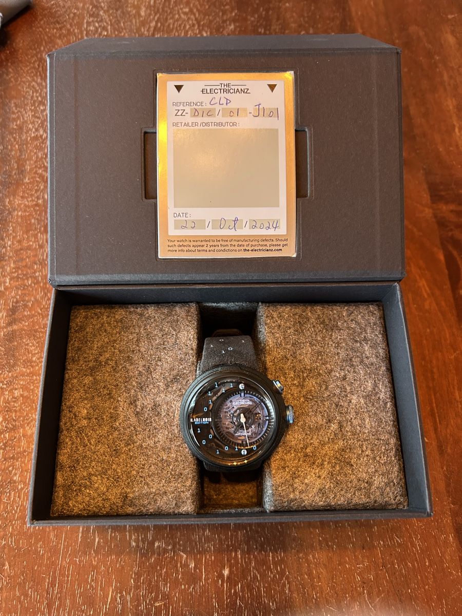 Orologi: Montre Electricianz x Label noir – Usato da Châtillon FR venduto da xwillow 6