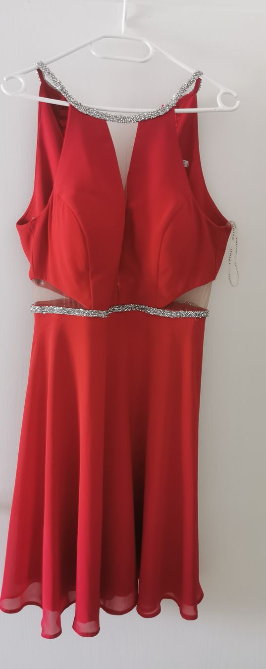 Vestiti: Cocktailkleid rot – Usato da Luterbach venduto da iva_z6qt