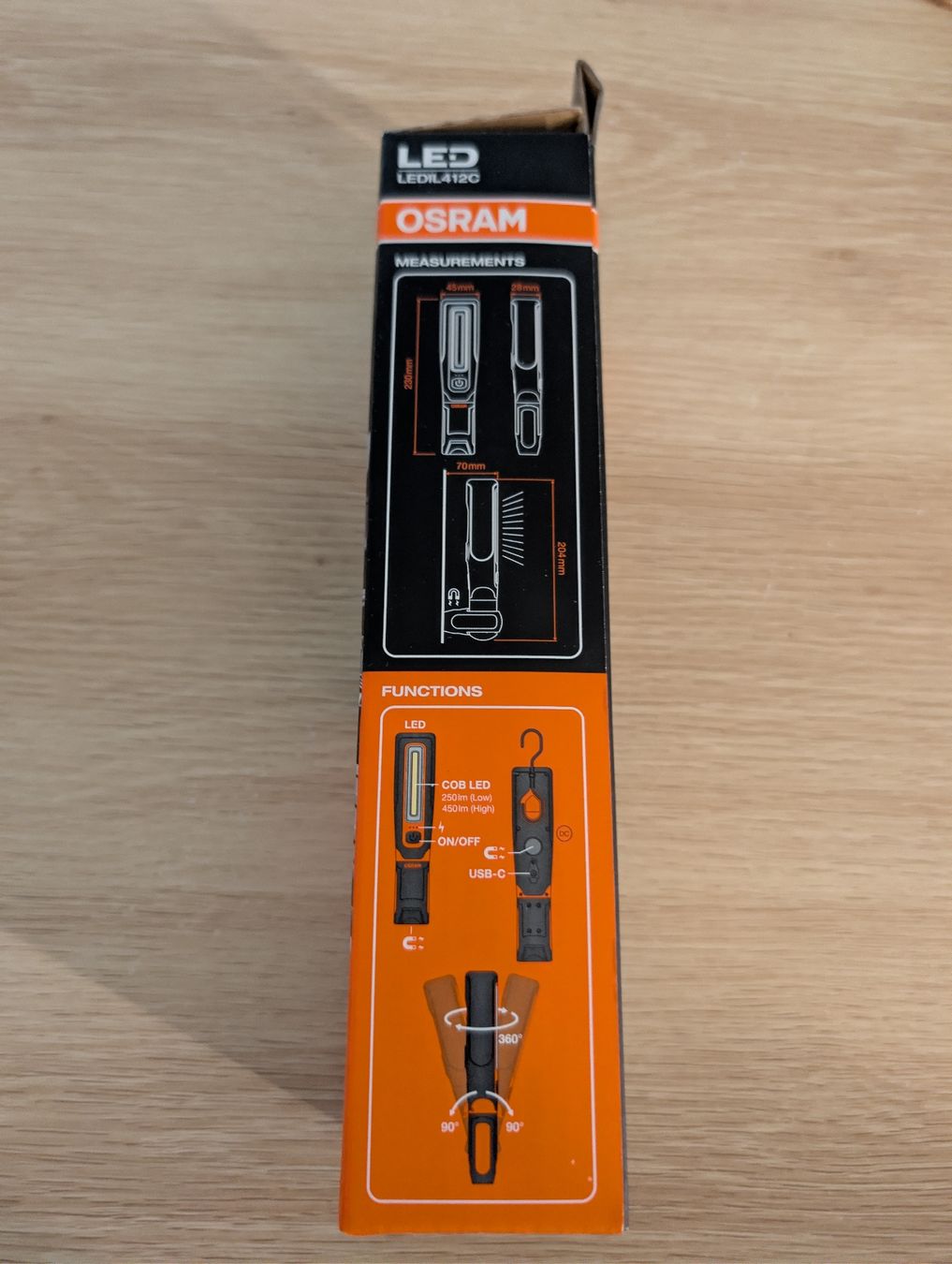 Osram Lampen: OSRAM LEDinspect LEDIL412C Handleuchte neu ovp – Neu und originalverpackt aus Steinmaur von ShOWTeK 2