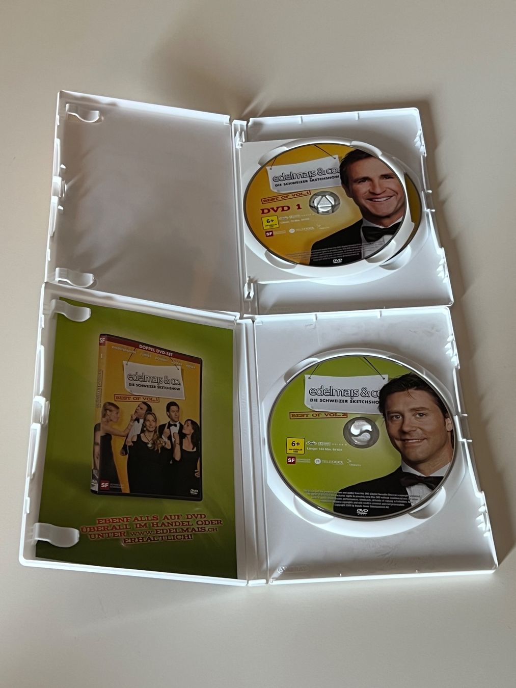 Alle DVDs: Edelmais & Co. DVD Set, Vol. 1&2, Schweizer Sketch... – Gebraucht aus Altstätten SG von sheamus 2