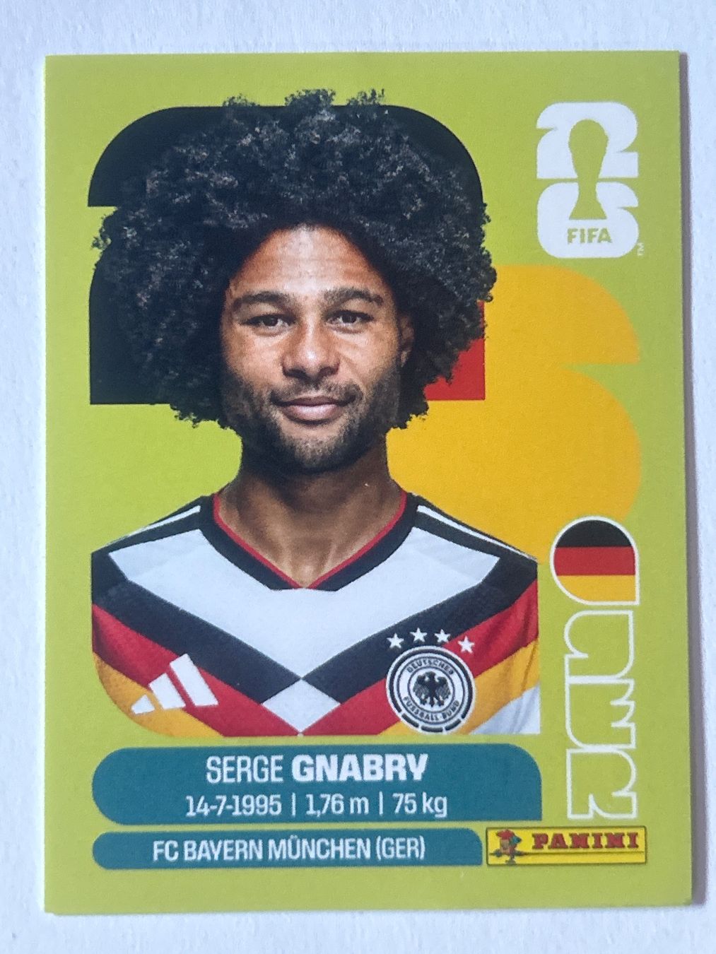 Panini Sammelbilder & Trading cards: Panini WM 2026 Sticker - Gnabry GER 16 – Neu (gemäss Beschreibung) aus Troistorrents von sim_d75d