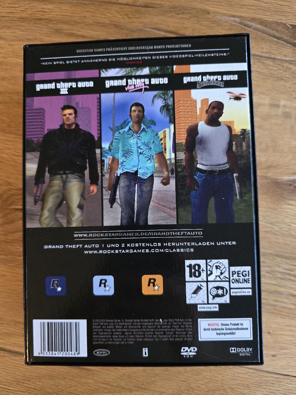 Giochi: GTA the Trilogy (für PC)  – Usato da Arisdorf venduto da slangel 1