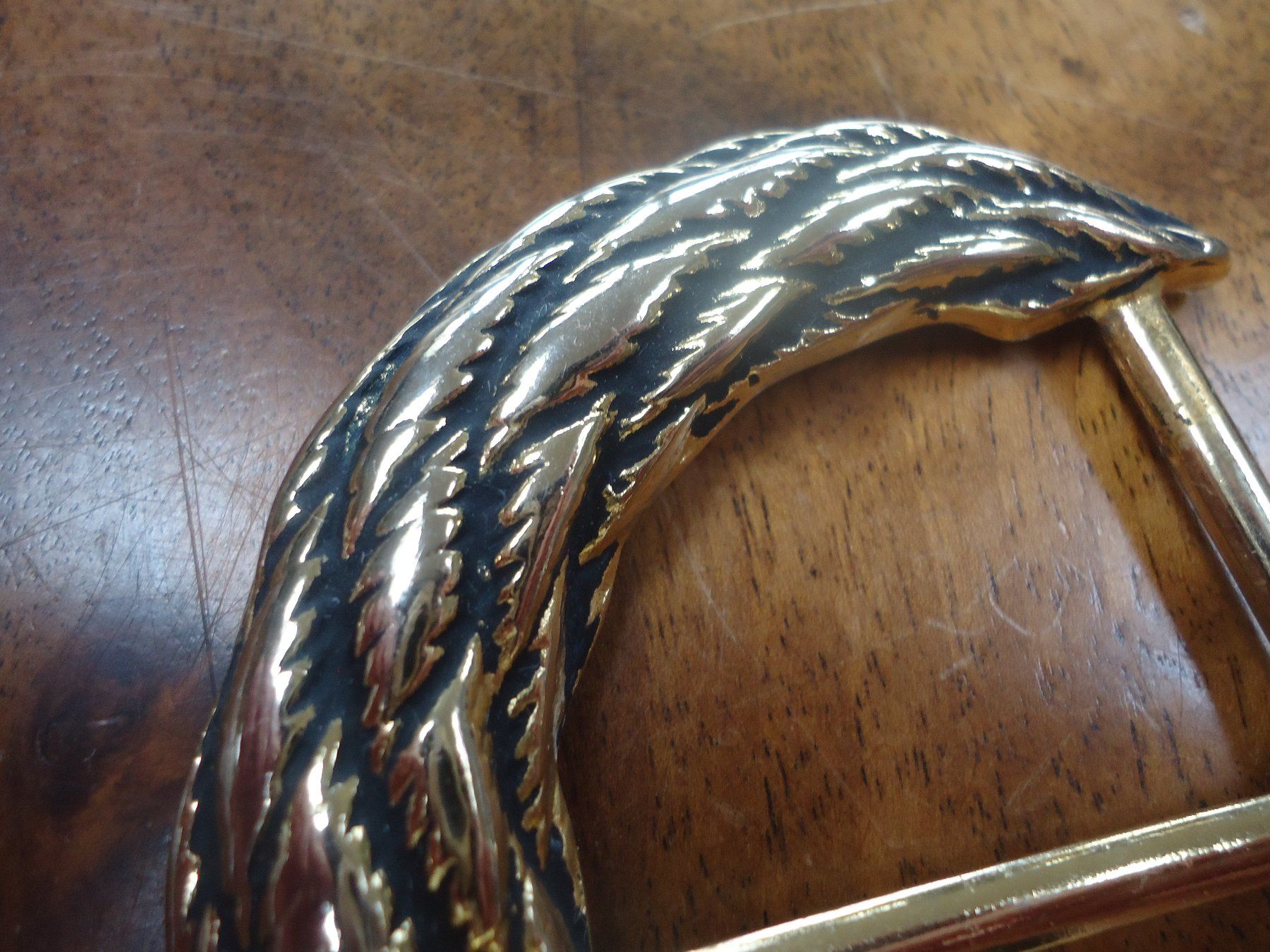 Gürtel: Boucle de ceinture en métal doré – Gebraucht aus Vessy von mafabe 1