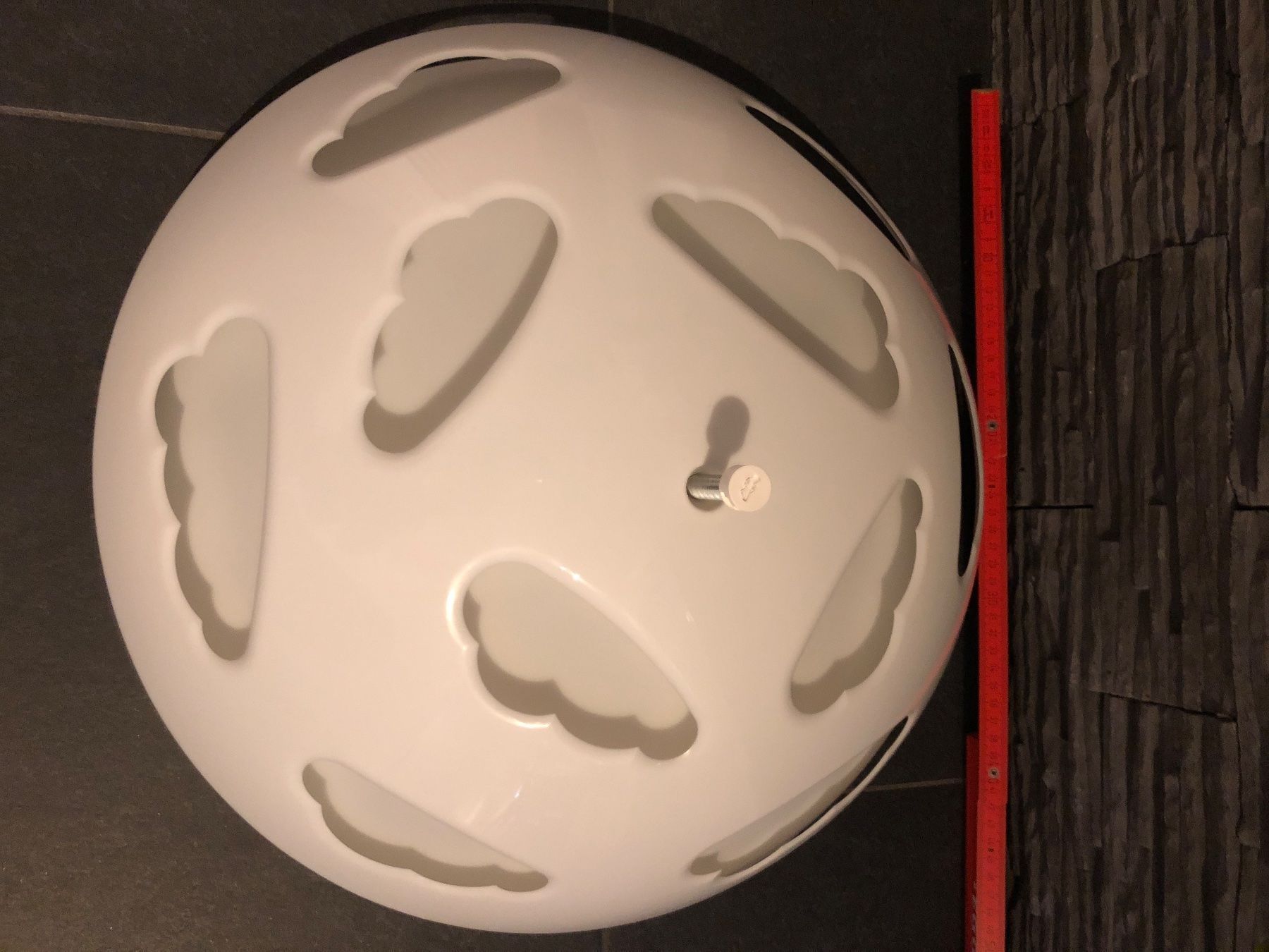 Ikea Kronleuchter & Deckenlampen: Ikea Deckenlampe  Weiss mit Wolken – Gebraucht aus kriens von fry80 2