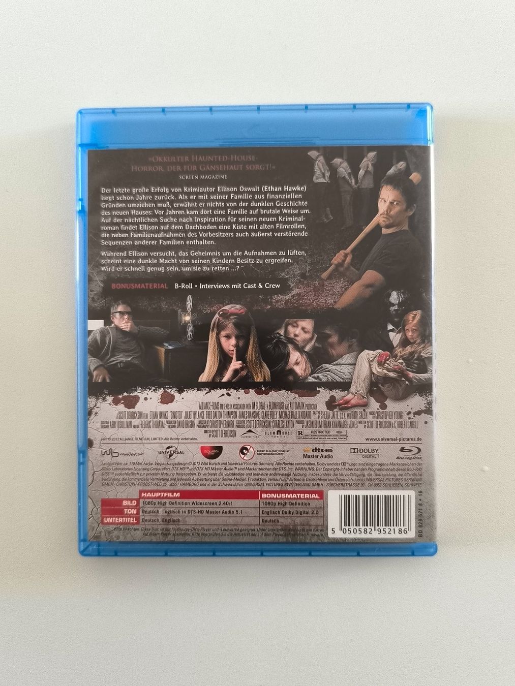 Tutti i DVDs: Blu-ray / Sinister – Usato da Muttenz venduto da hak_dsk9 1