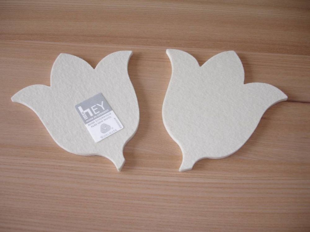 Blütenblatt-förmige Baumwoll-Untersetzer – 2 Stück, Je 18 Cm, Als Tischsets Oder Heiße Pads Für Töpfe & Pfannen