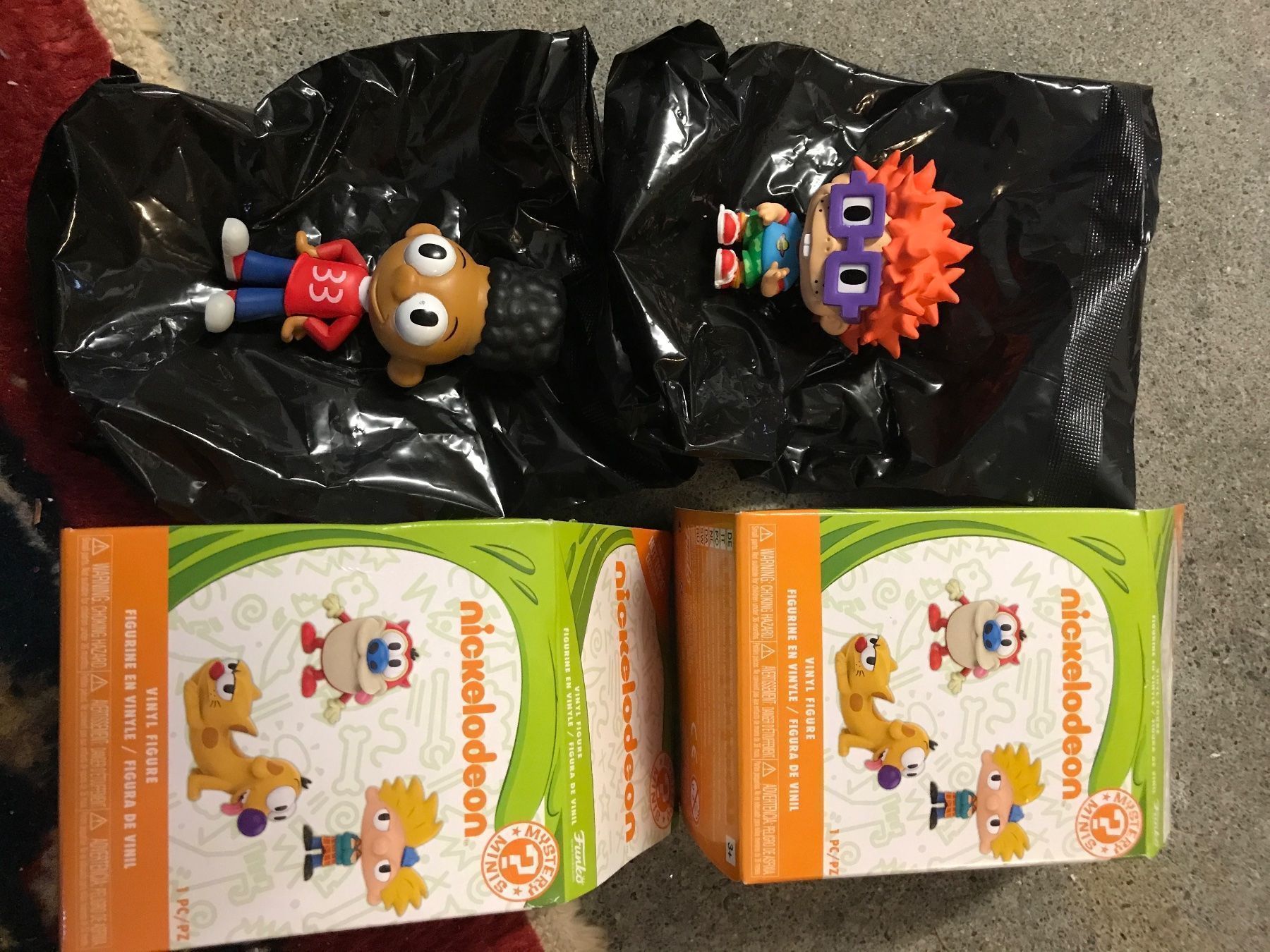 Statuette: Nickelodeon Vinyl Figuren 2 Stück – Usato da Igis venduto da Boby8