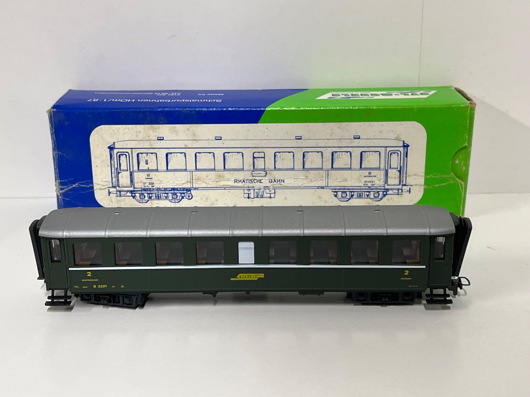 Trains électriques: STL - MODELS Rhätische Bahn B 2221  H0m – D'occasion à Neuenhof par ludovicco 3