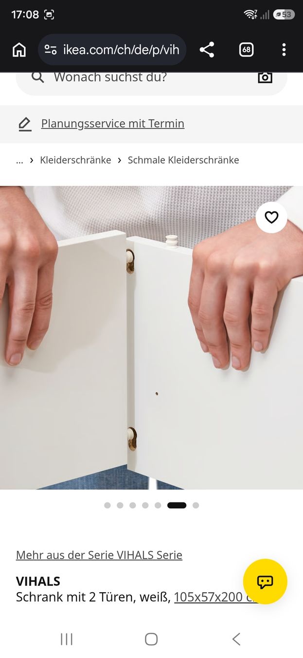 Ikea Armadi: Ikea Vihals Schrank – Usato da Männedorf venduto da vanessa0510 2