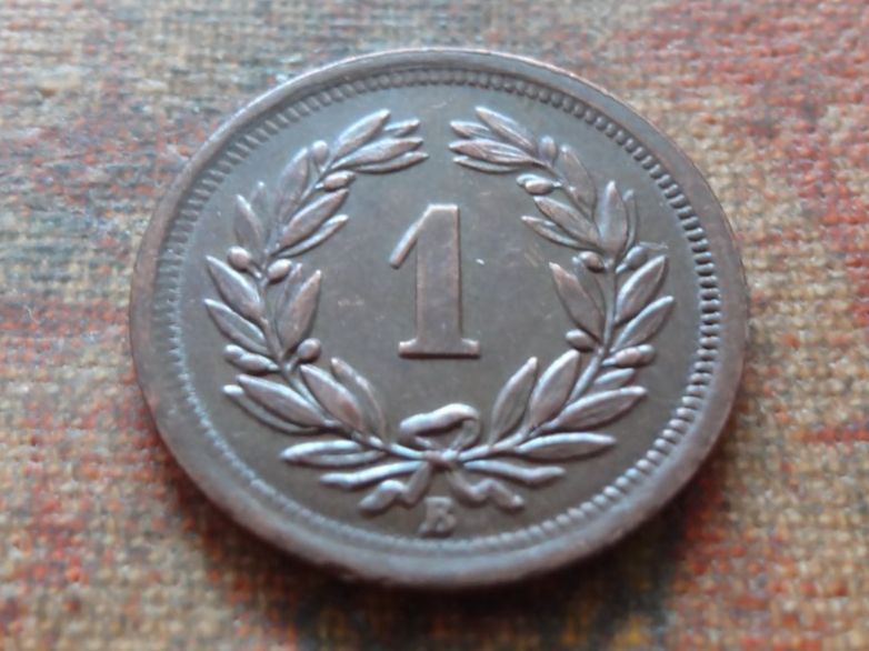 Tutti le monete: 1 Rp. 1899  (D) – Usato da Romanel-sur-Lausanne venduto da Swift13 1